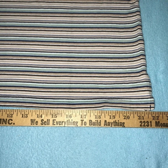 WHITE STAG stretch striped v-neck tank top size XL - Picture 3 of 4